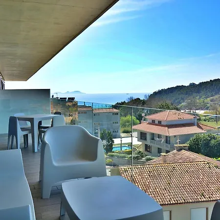 Precioso Apartamento Con Piscina En Sanxenxo Exterior photo