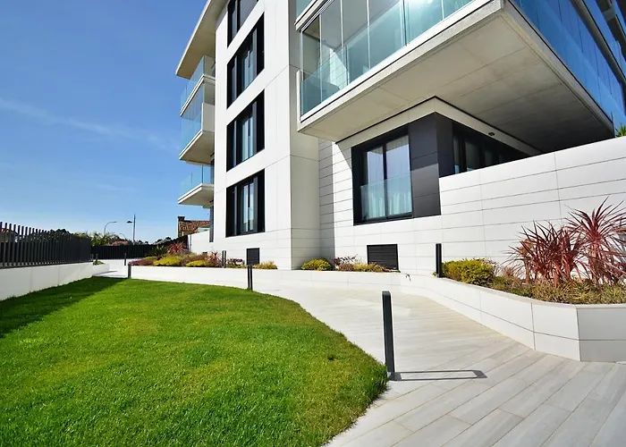 Precioso Apartamento Con Piscina En Sanxenxo