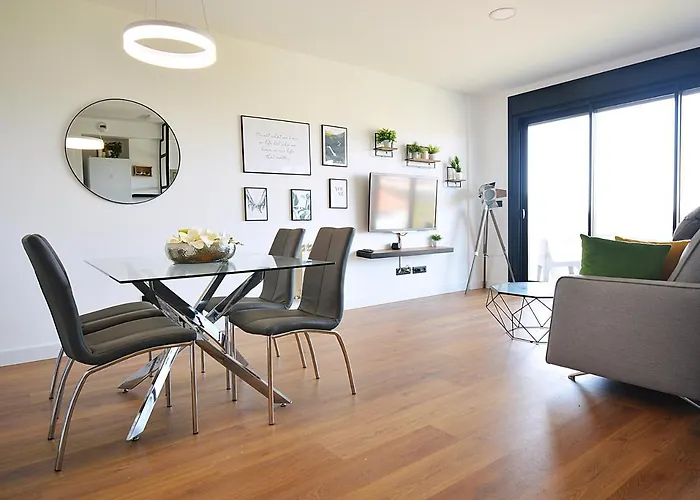 Precioso Apartamento Con Piscina En Sanxenxo